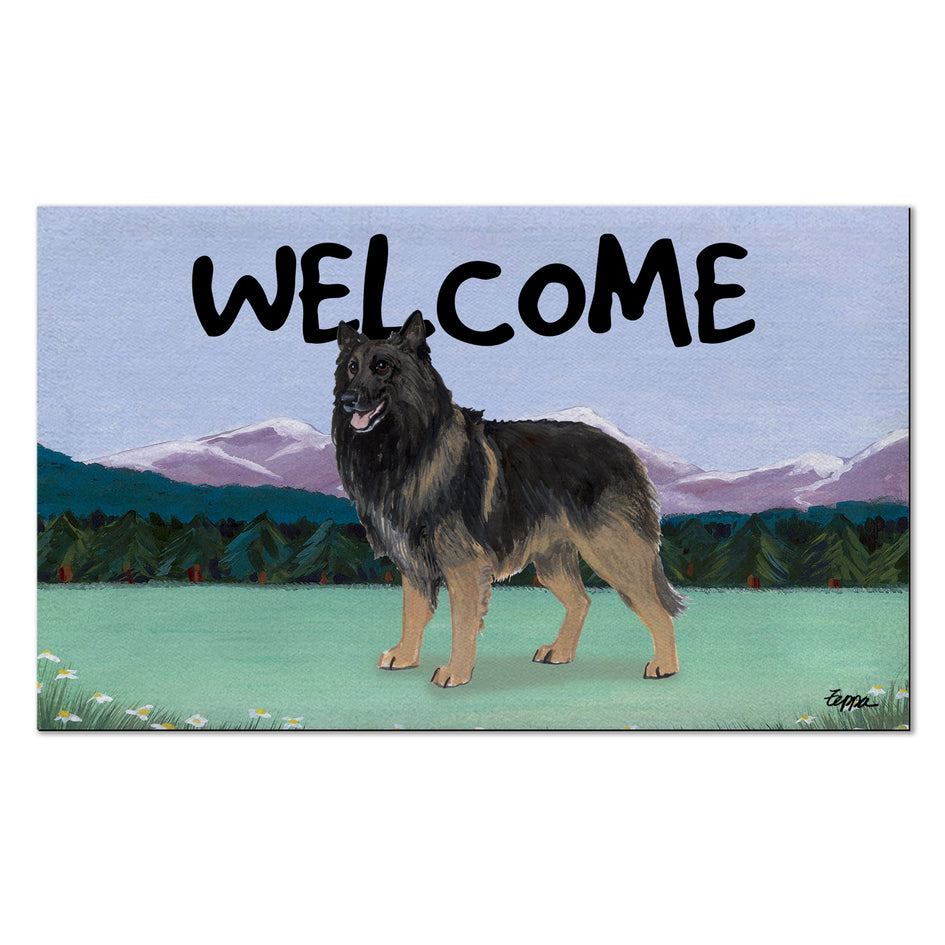 Belgian Tervuren Welcome Mat