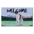Borzoi Welcome Mat