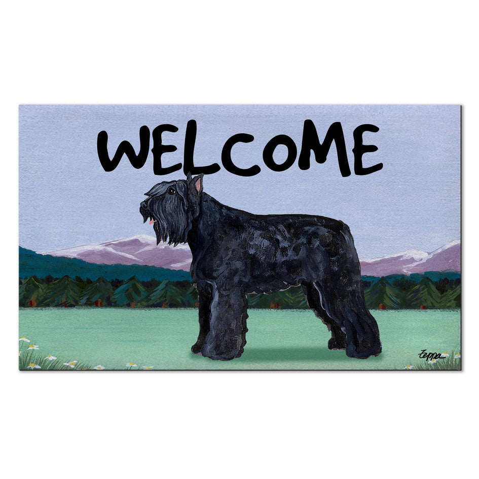 Bouvier des Flandres Welcome Mat