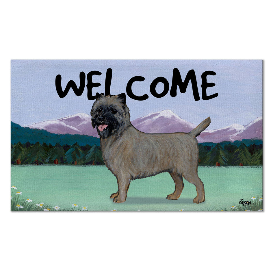 Cairn Terrier Welcome Mat