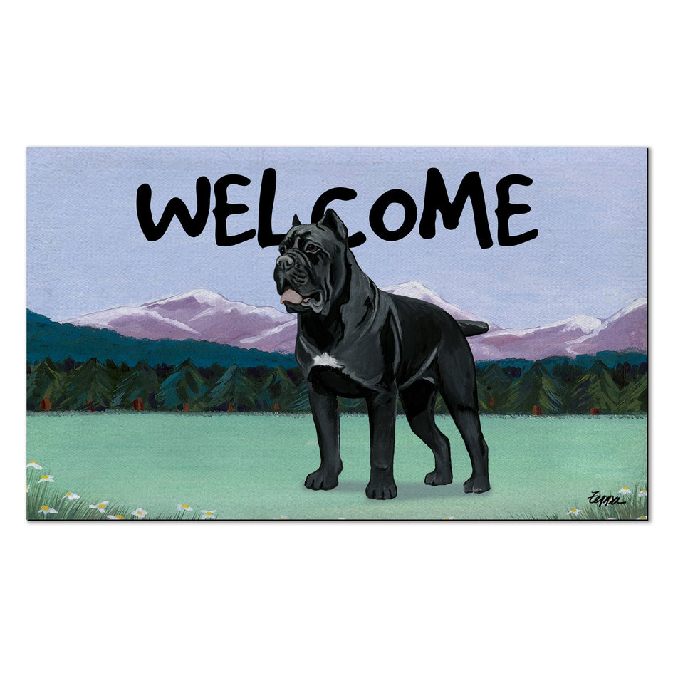 Cane Corso Welcome Mat