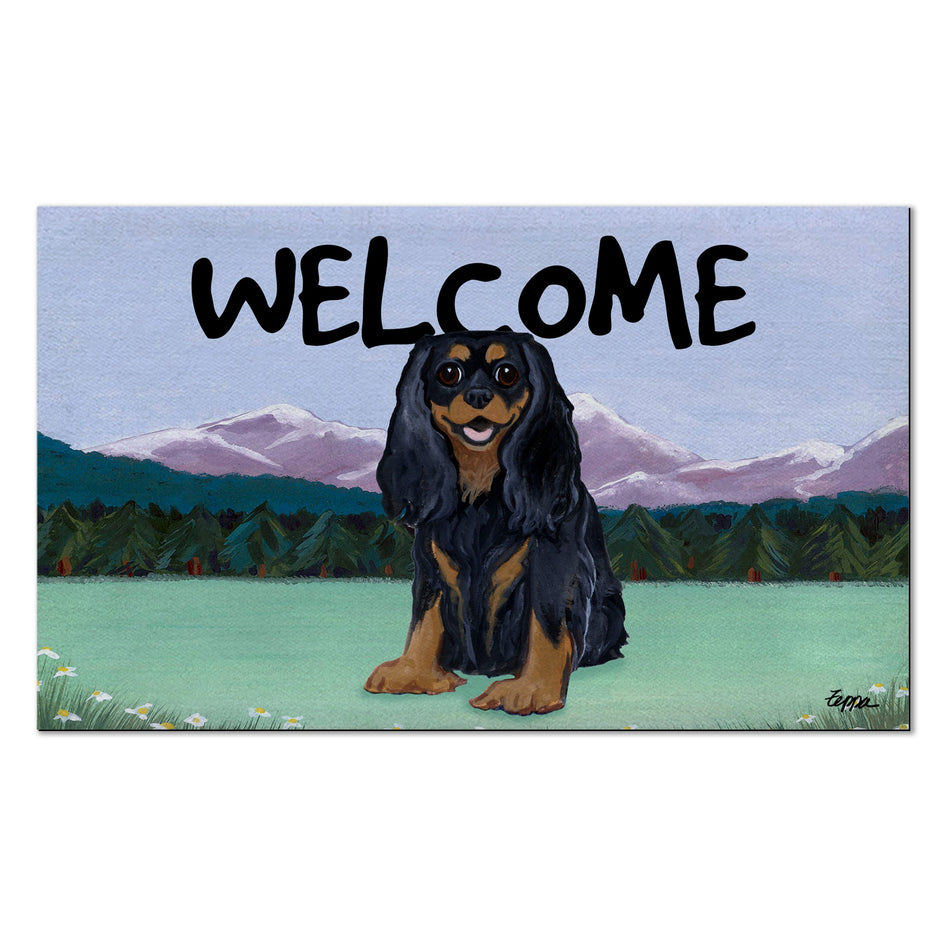 Cavalier King Charles Spaniel Welcome Mat