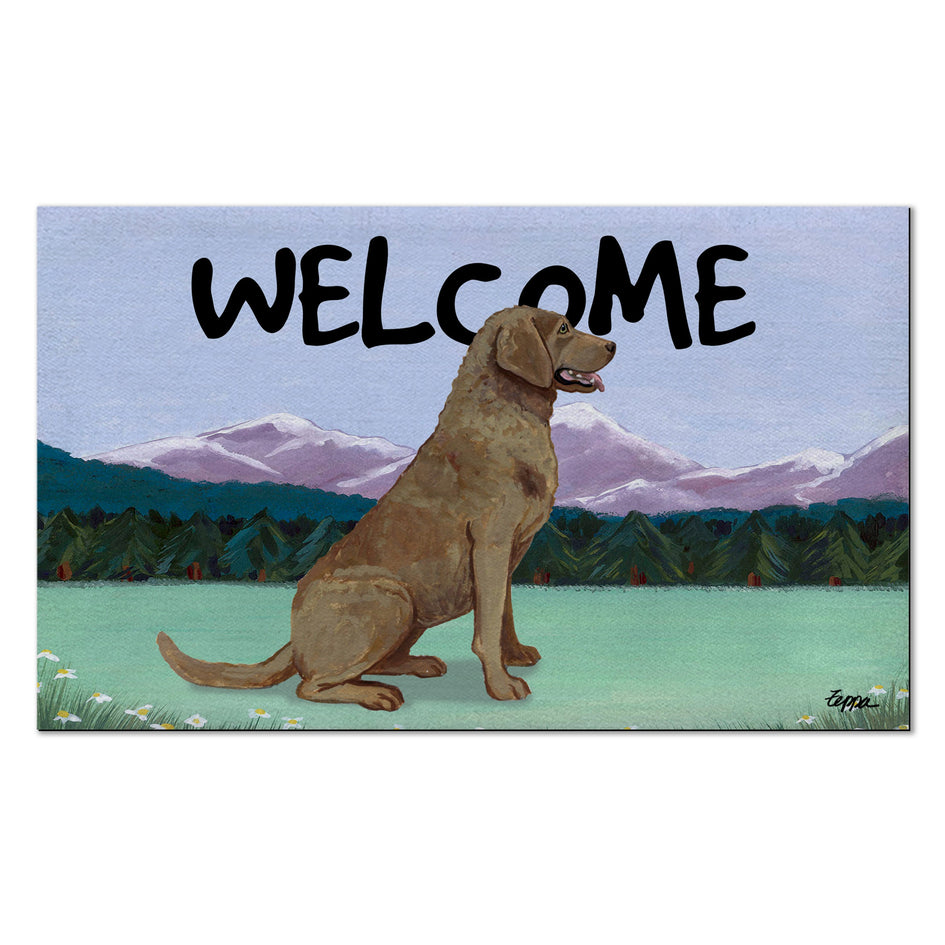 Chesapeake Bay Retriever Welcome Mat