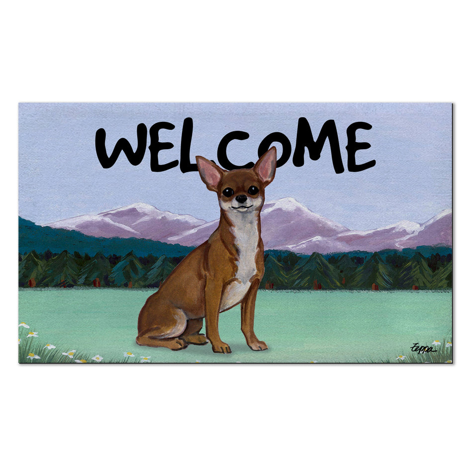 Chihuahua Welcome Mat