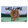 Chow Chow Welcome Mat