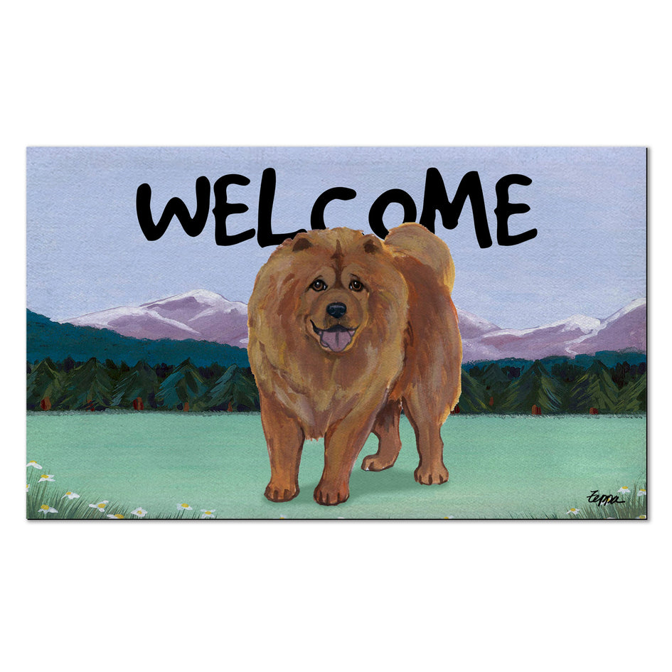 Chow Chow Welcome Mat