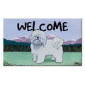Coton de Tulear Welcome Mat
