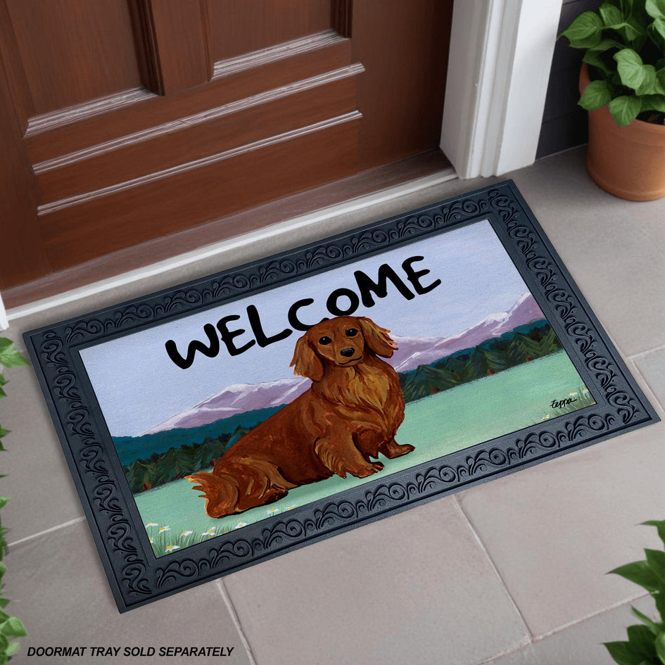 Dachshund Welcome Mat