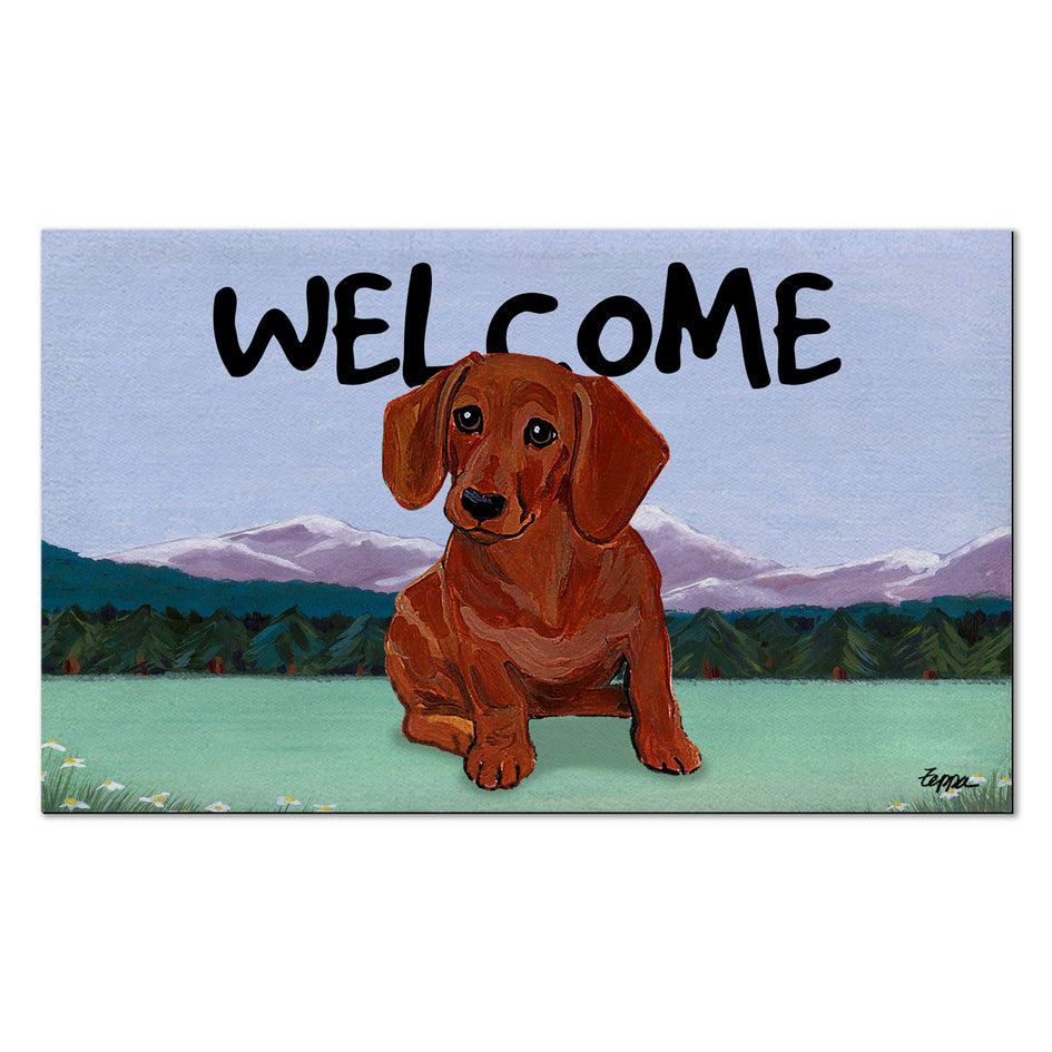 Dachshund Welcome Mat