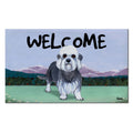 Dandi Dinmont Terrier Welcome Mat