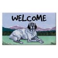 English Setter Welcome Mat