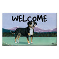 Entlebucher Mountain Dog Welcome Mat