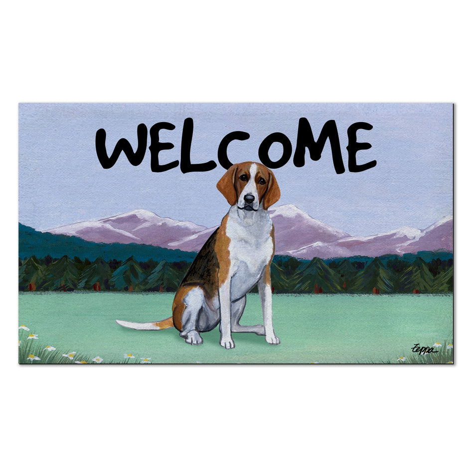 American Foxhound Welcome Mat