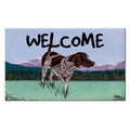 German Pointer Welcome Mat