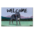 Irish Wolfhound Welcome Mat