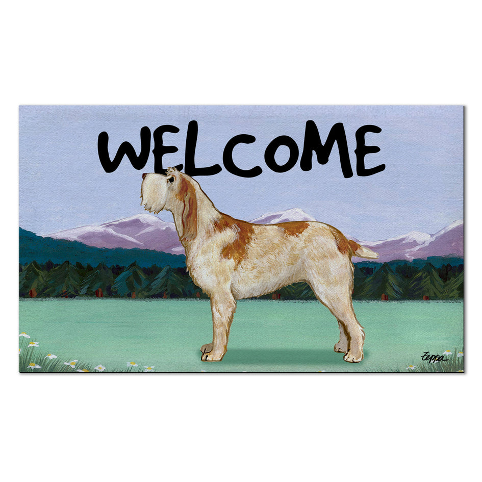 Spinone Italiano Welcome Mat