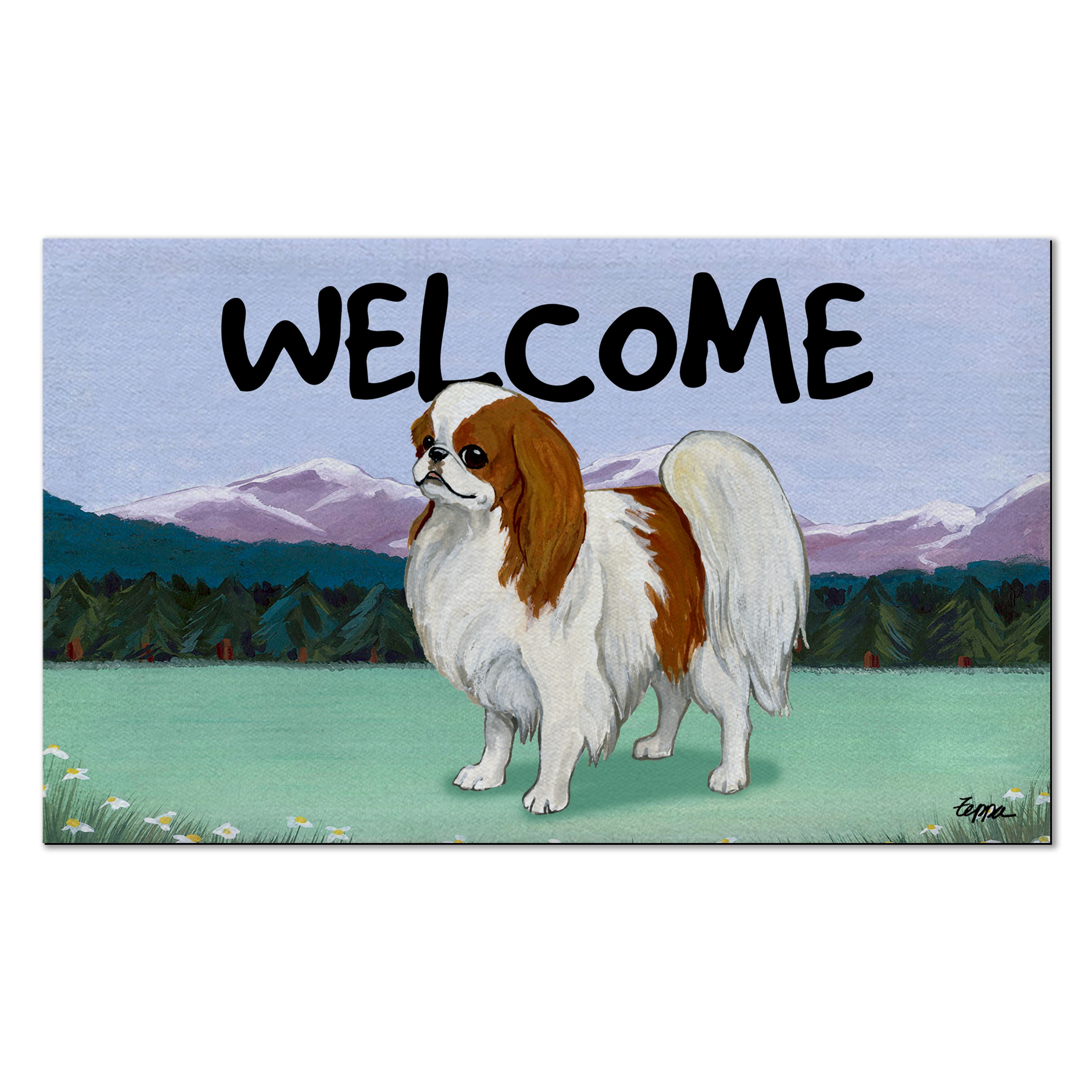 Shin様 ASINコード Japanese Chin Welcome Mat | AKC Shop