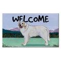 Kuvasz Welcome Mat