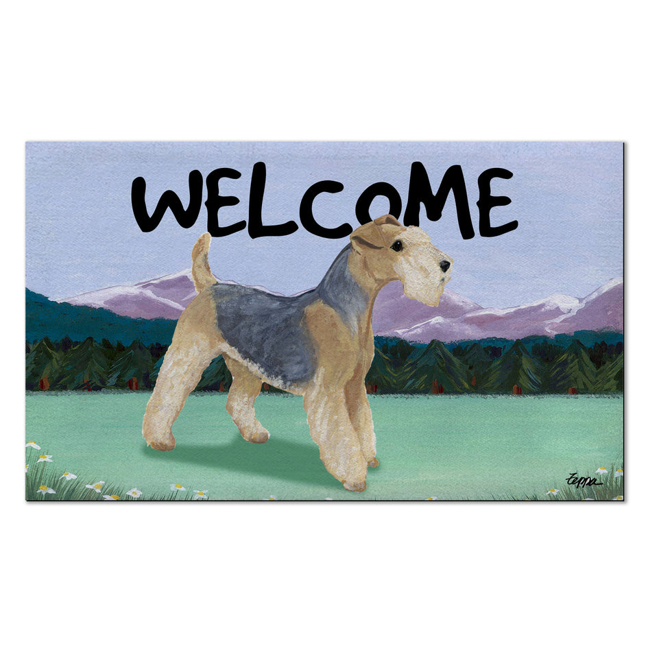 Lakeland Terrier Welcome Mat