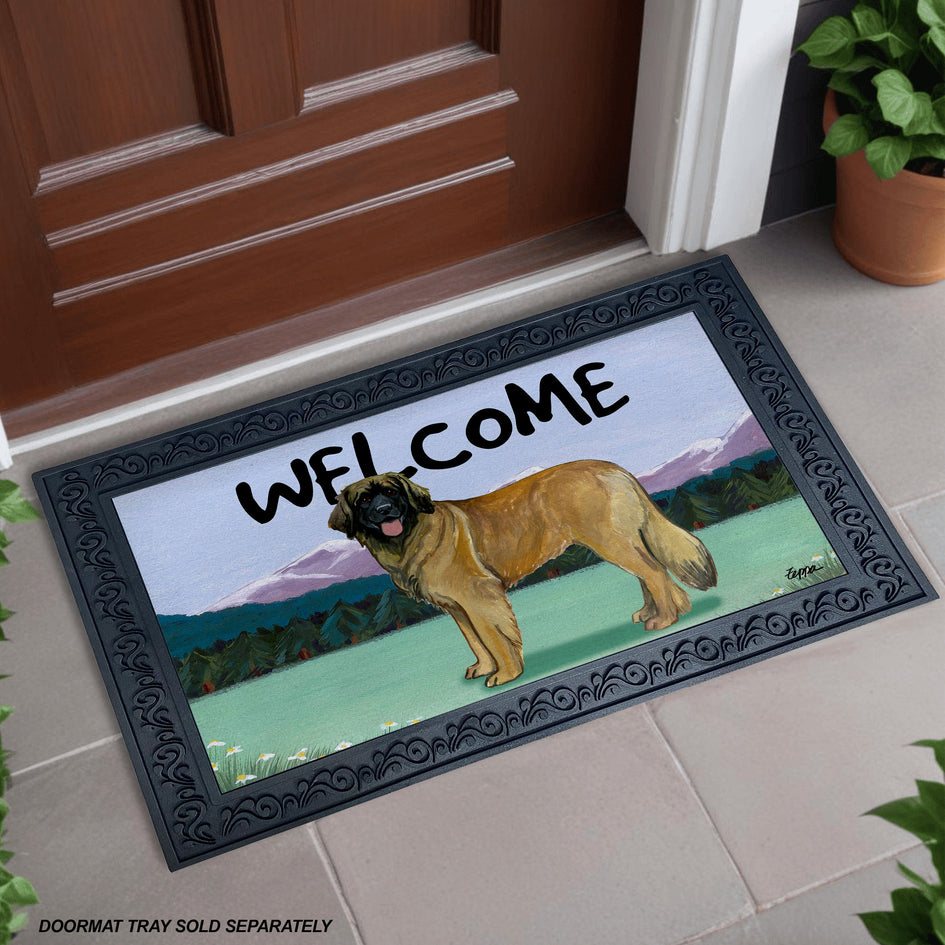 Leonberger Welcome Mat