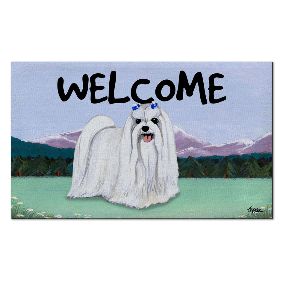 Maltese Welcome Mat