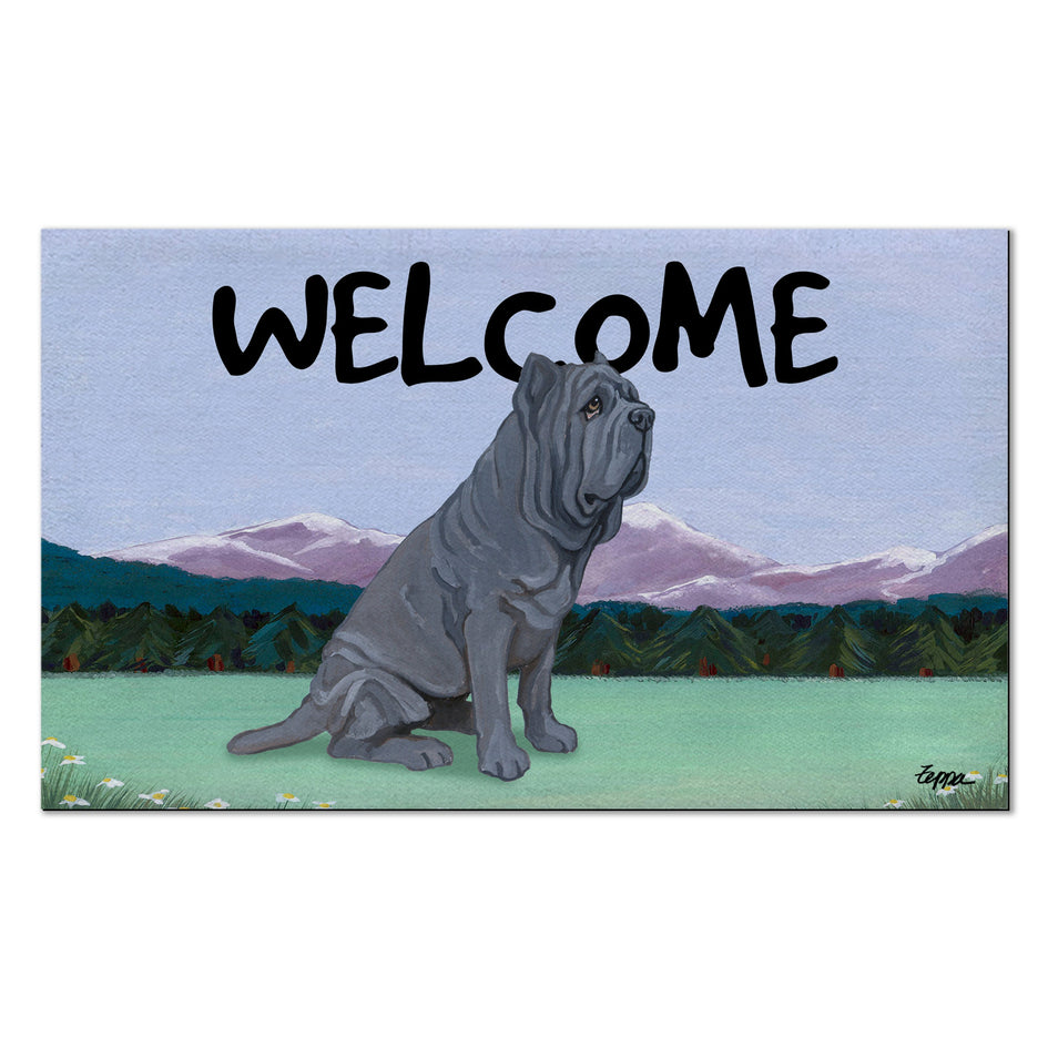 Neapolitan Mastiff Welcome Mat