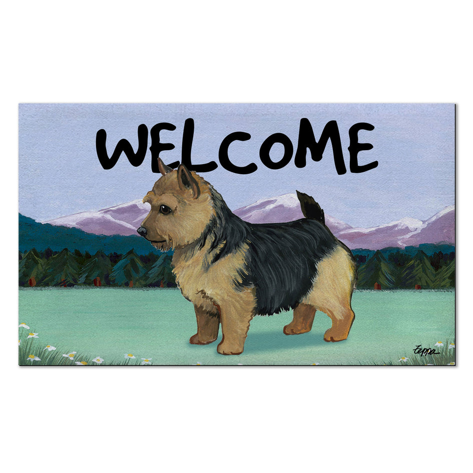 Norwich Terrier Welcome Mat