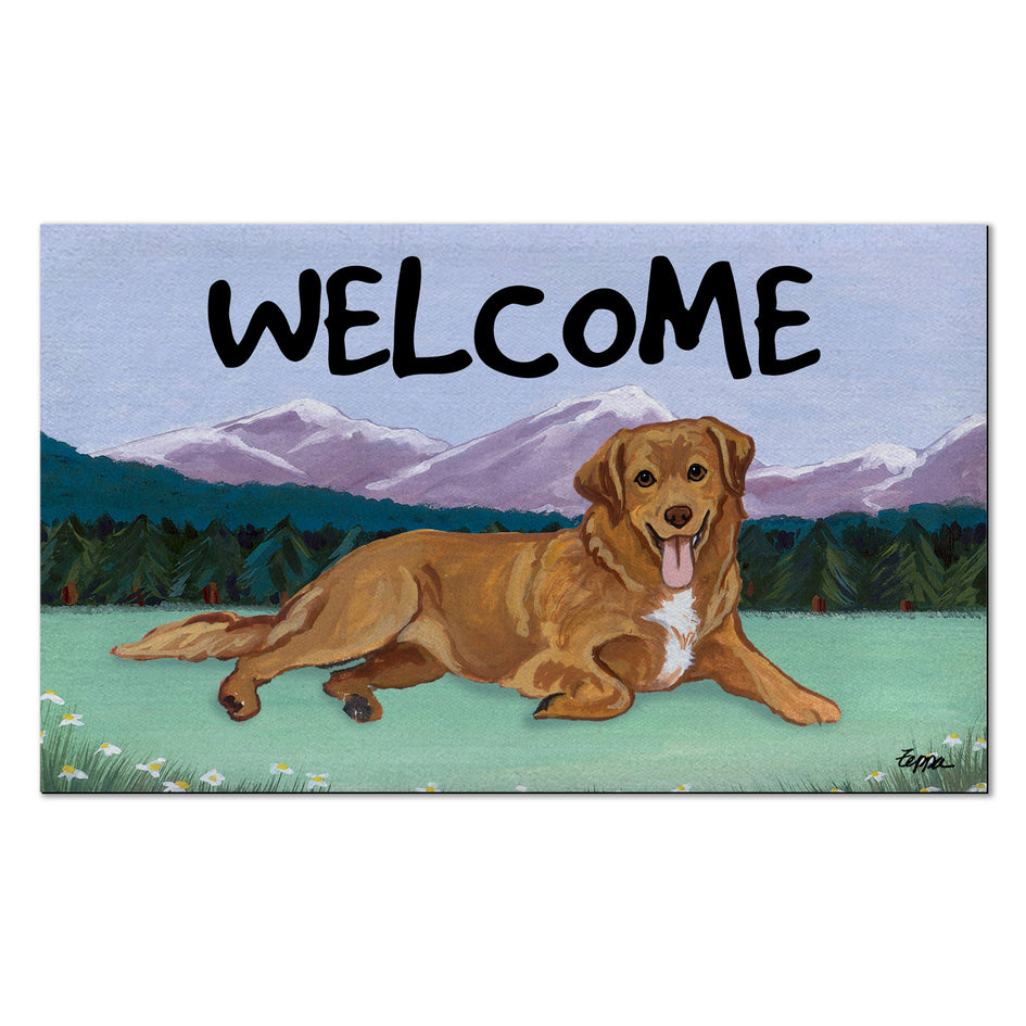 Nova Scotia Duck Tolling Retriever Welcome Mat