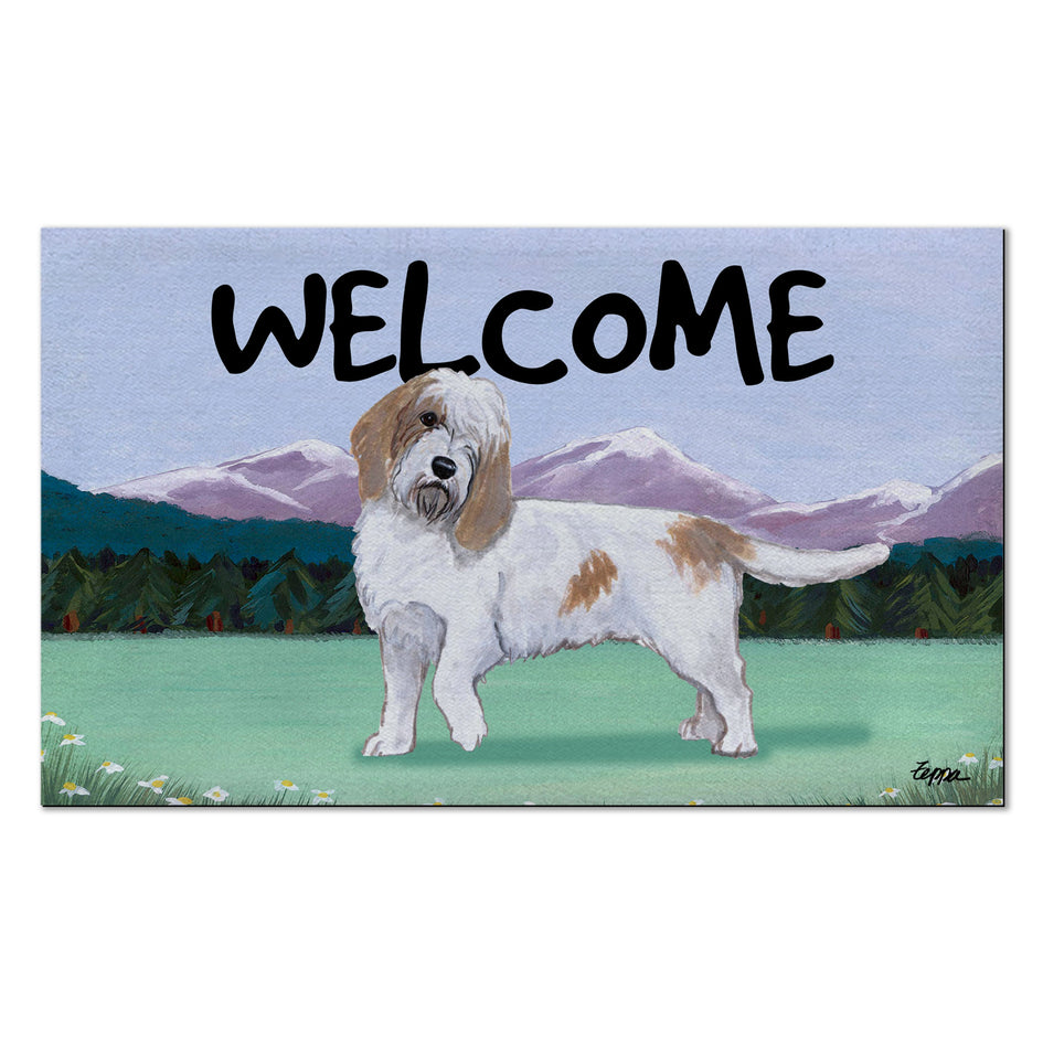 Petite Basset Griffon Vendeen Welcome Mat