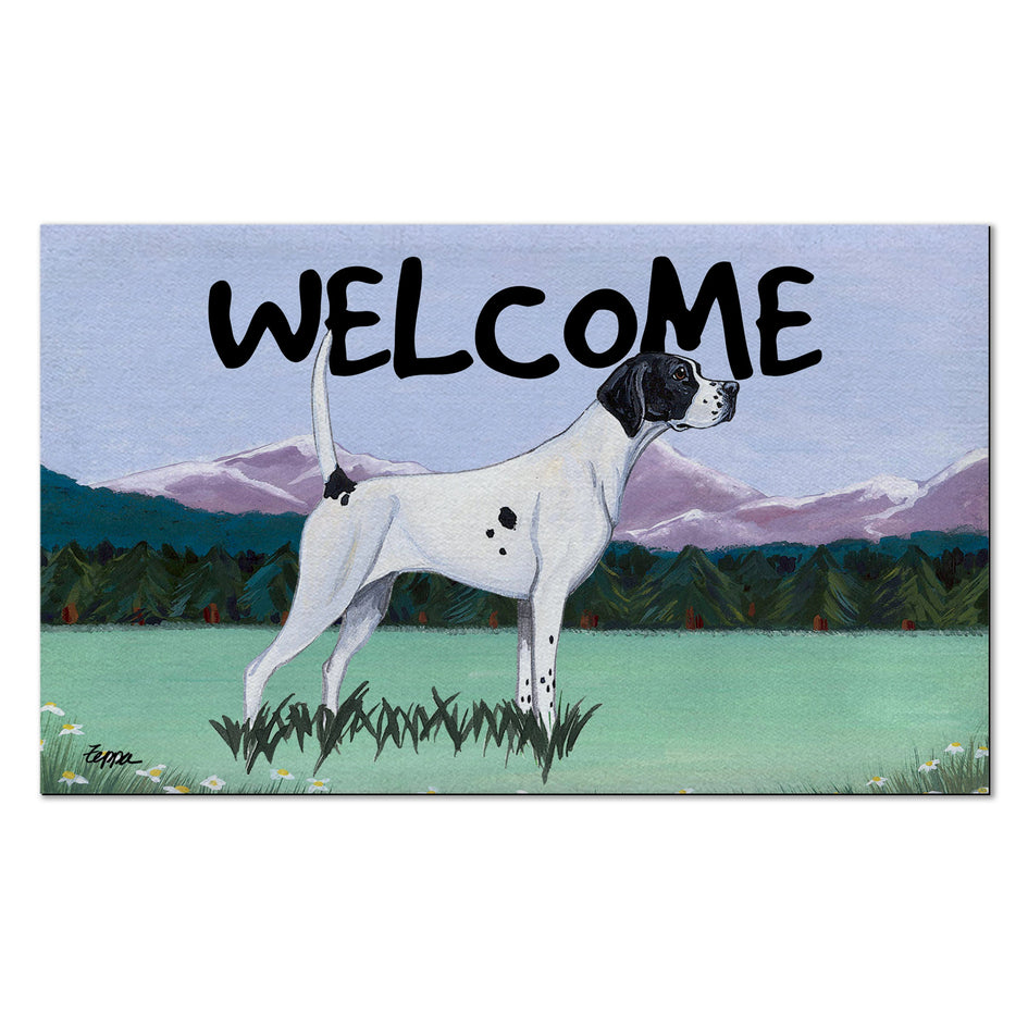 Pointer Welcome Mat