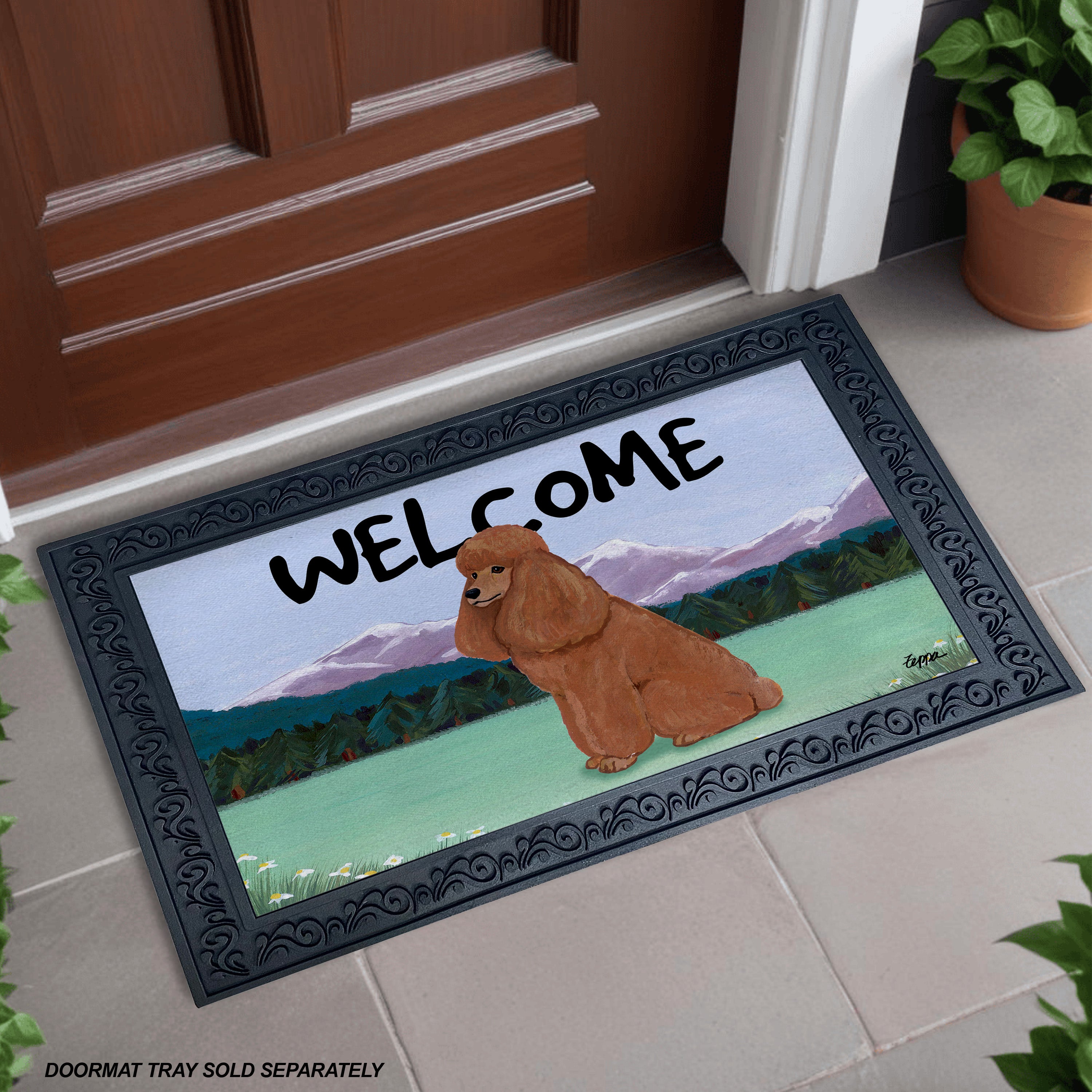 Poodle Welcome Mat | AKC Shop