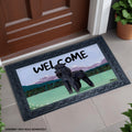 Poodle Welcome Mat