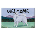 Samoyed Welcome Mat