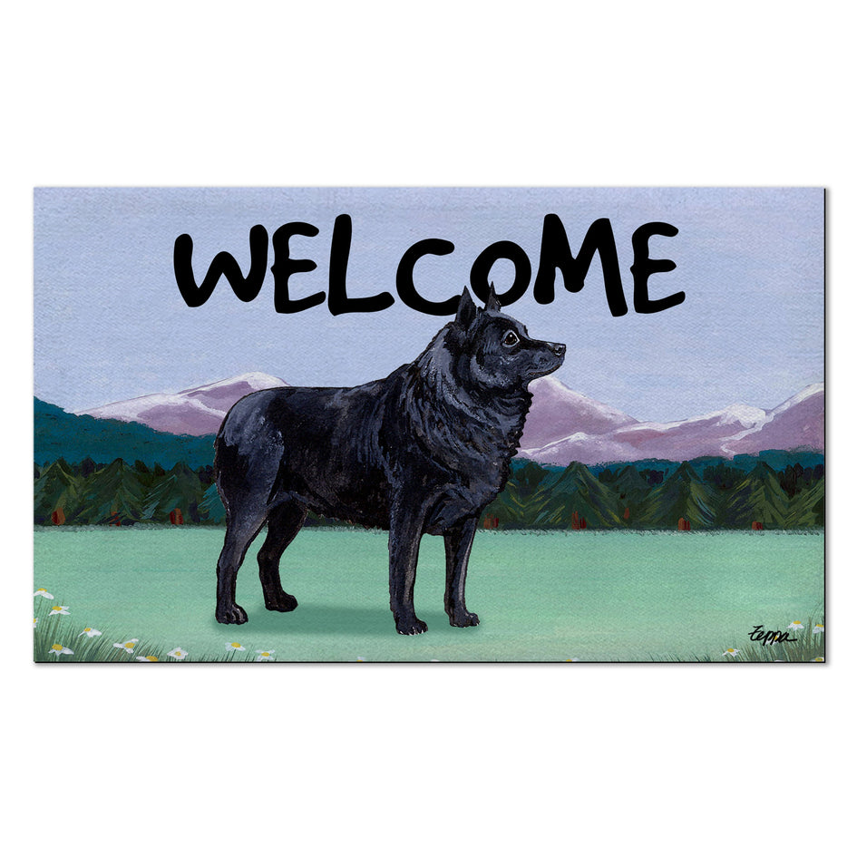 Schipperke Welcome Mat