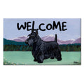 Scottish Terrier Welcome Mat