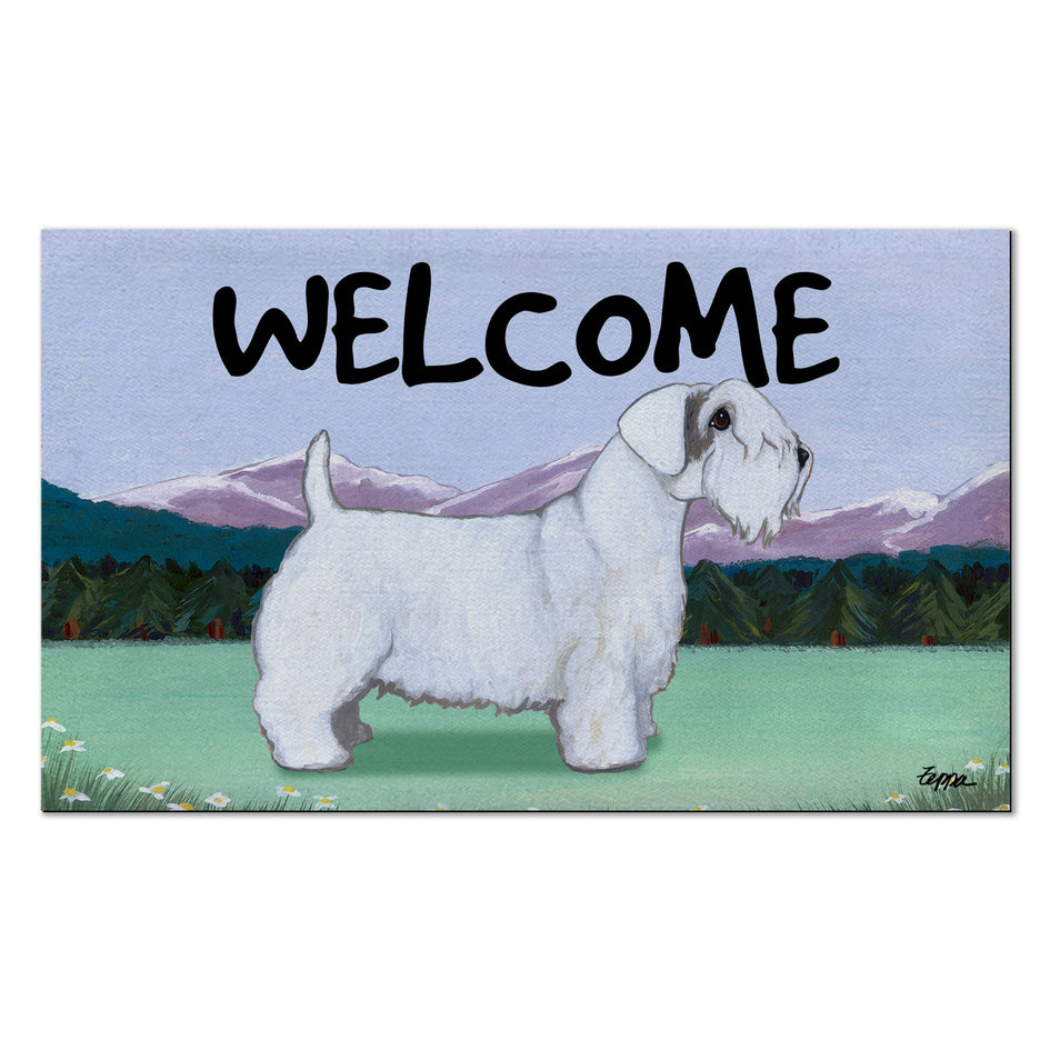 Sealyham Terrier Welcome Mat