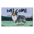Shetland Sheepdog Welcome Mat