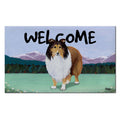Shetland Sheepdog Welcome Mat