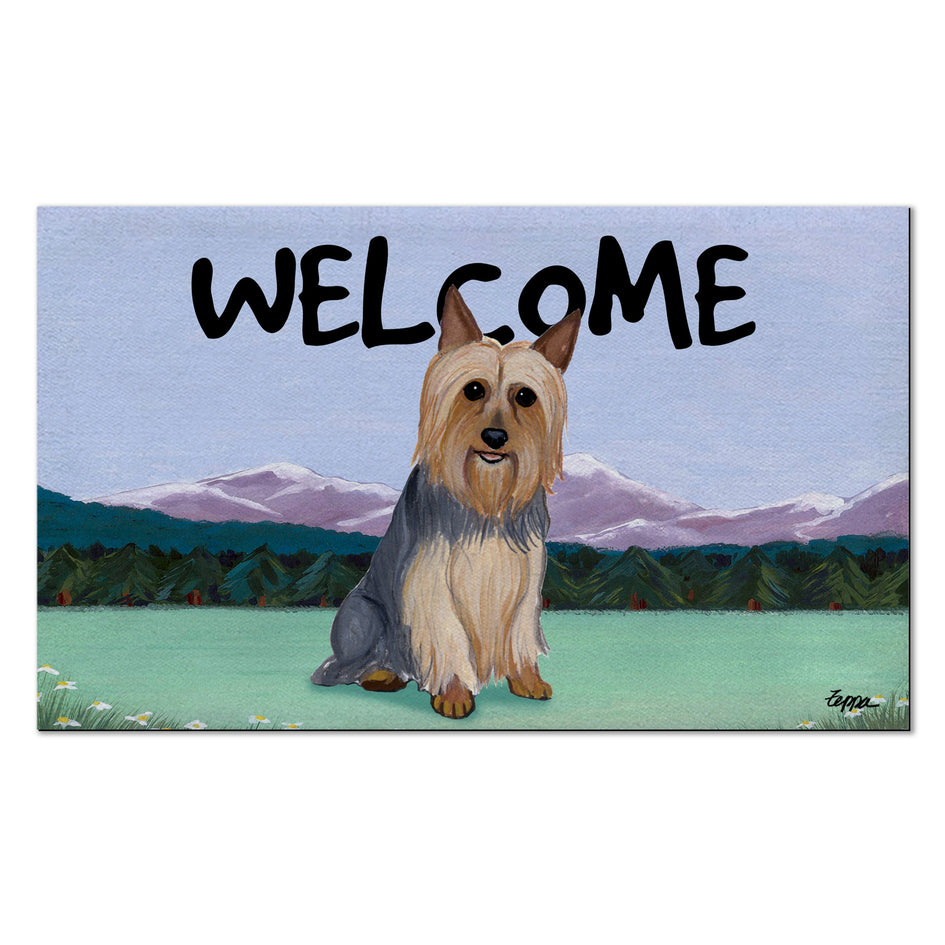 Silky Terrier Welcome Mat