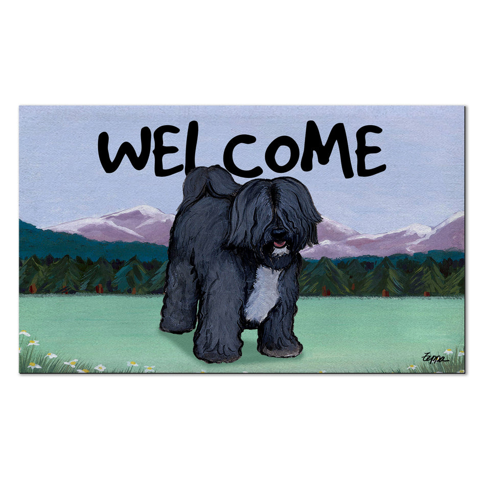 Tibetan Terrier Welcome Mat