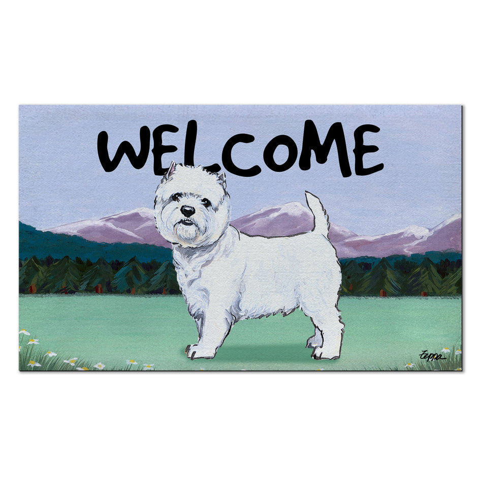 West Highland Terrier Welcome Mat