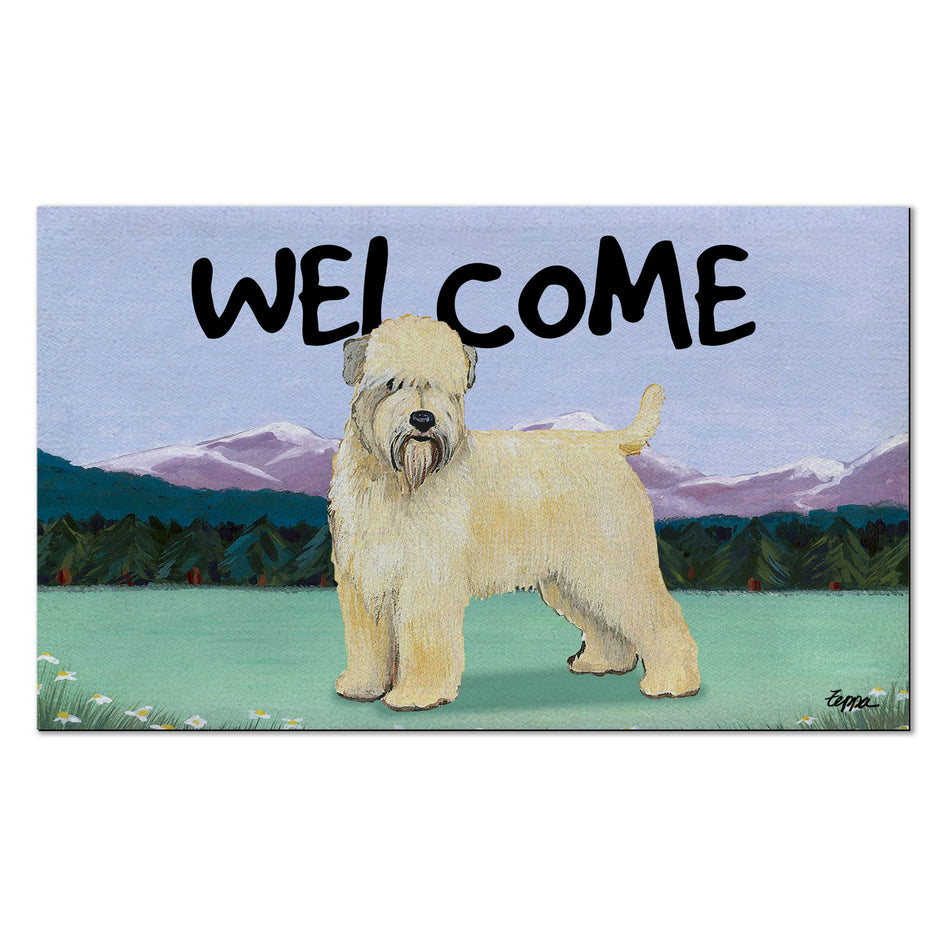 Soft Coated Wheaten Terrier Welcome Mat