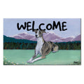 Whippet Welcome Mat