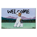 Wire Fox Terrier Welcome Mat
