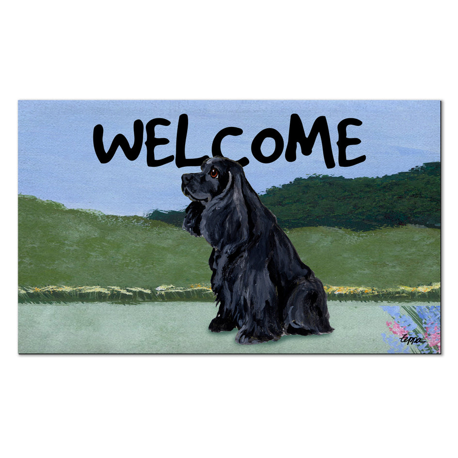 Cocker Spaniel Welcome Mat