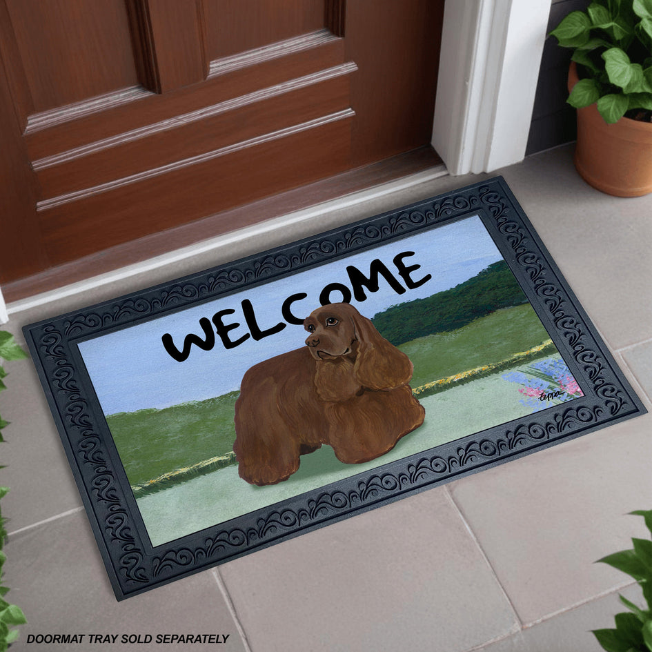 Cocker Spaniel Welcome Mat