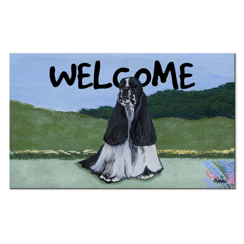 Cocker Spaniel Welcome Mat