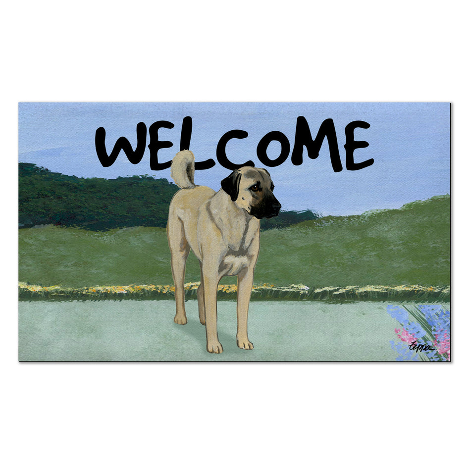 Anatolian Shepherd Welcome Mat