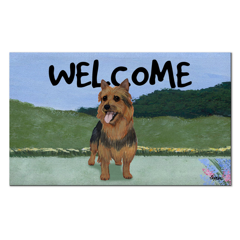 Australian Terrier Welcome Mat