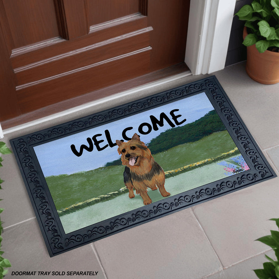 Australian Terrier Welcome Mat